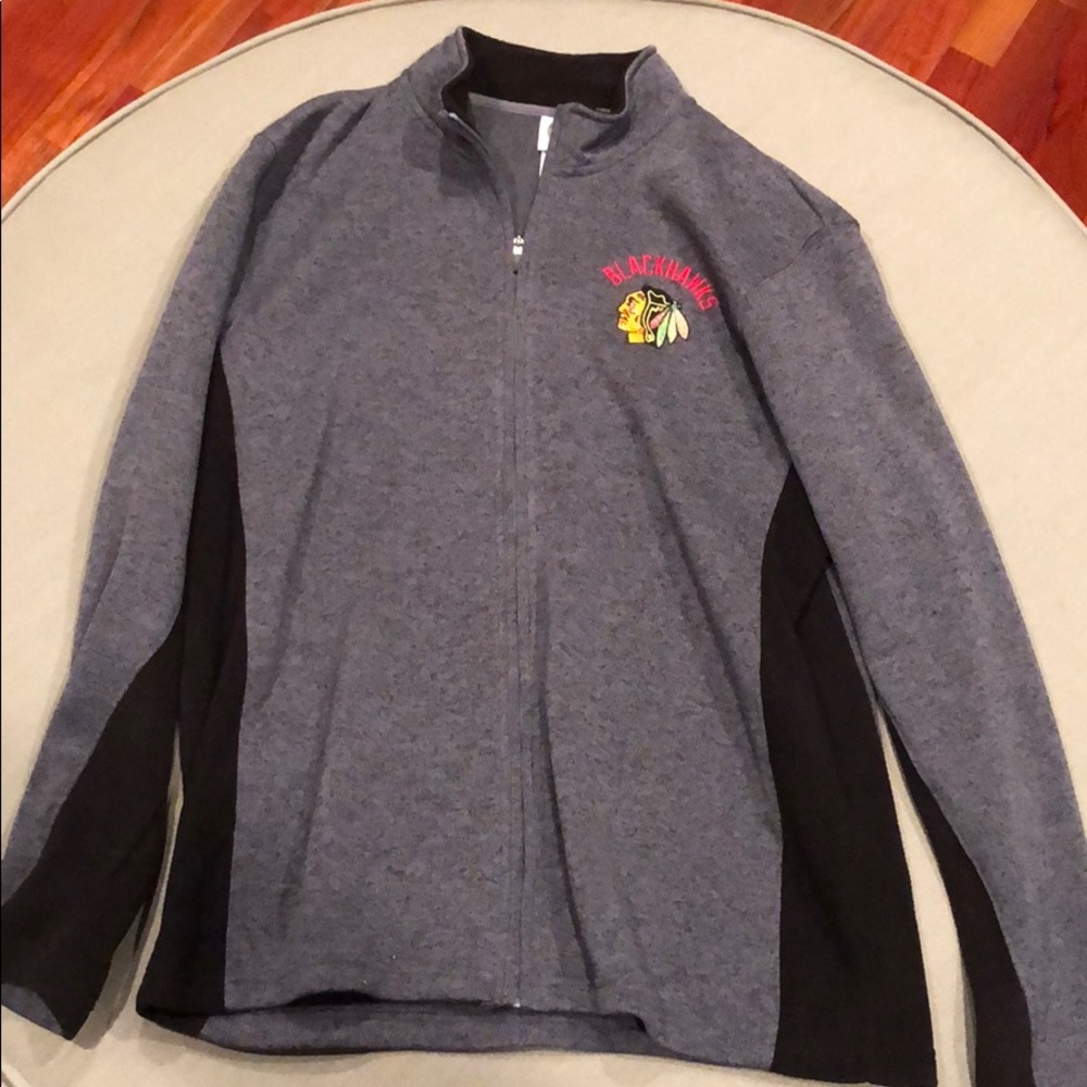 Blackhawks fleece jacket
